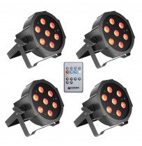 Cameo FLAT PAR CAN TRI 3W IR SET